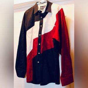 Wrangler Dress Shirt.